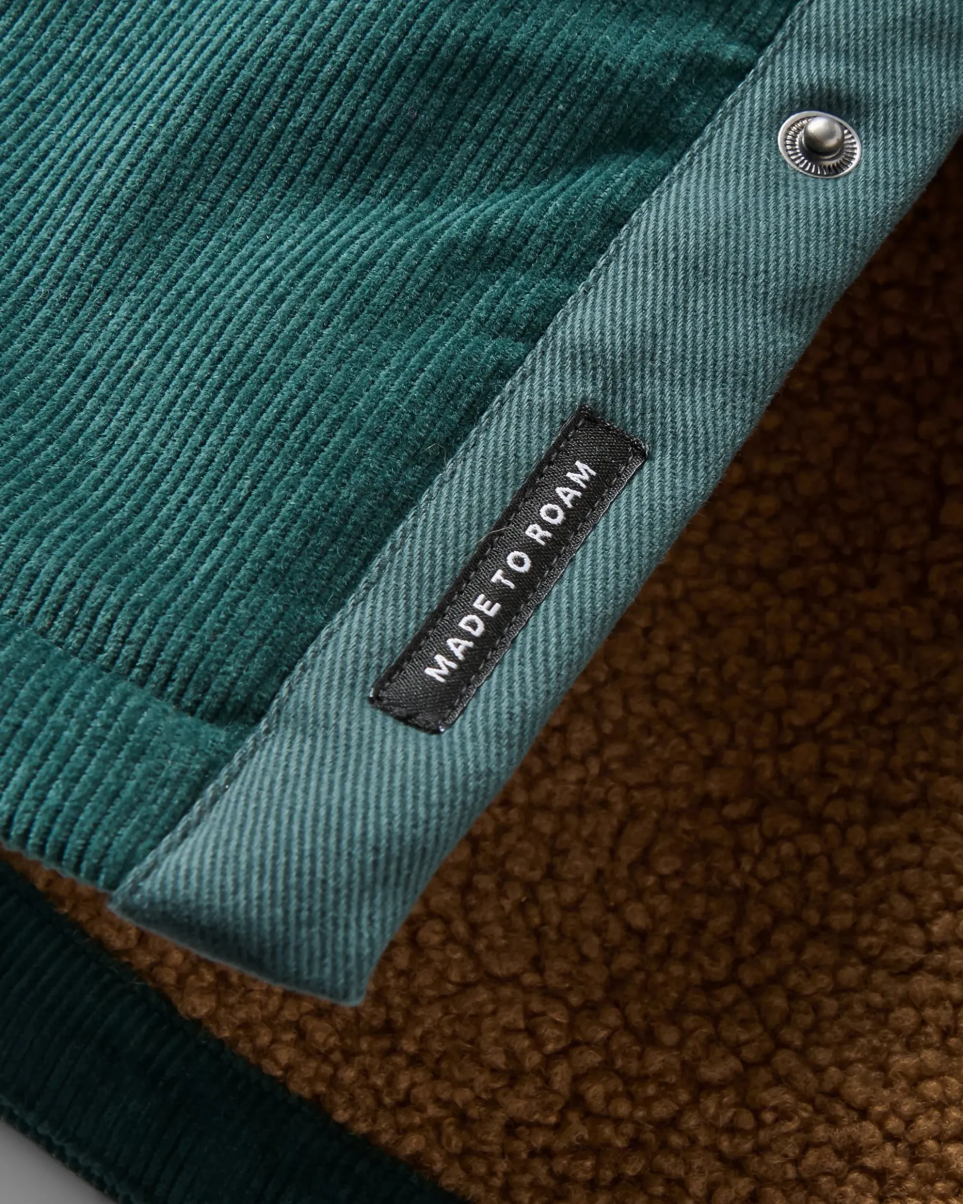 Herren Kodiak Sherpa gefüttertes Cord Überhemd