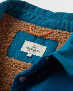 Herren Kodiak 2.0 Sherpa-gefüttertes Cord-Overshirt