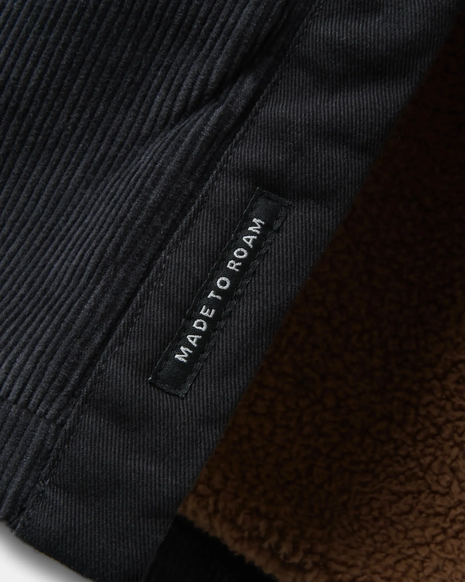 Herren Kodiak Sherpa Lined Cord Overshirt