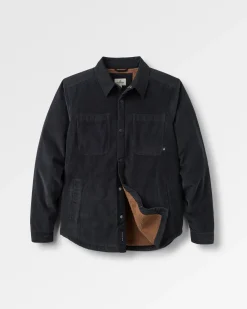 Herren Kodiak Sherpa Lined Cord Overshirt