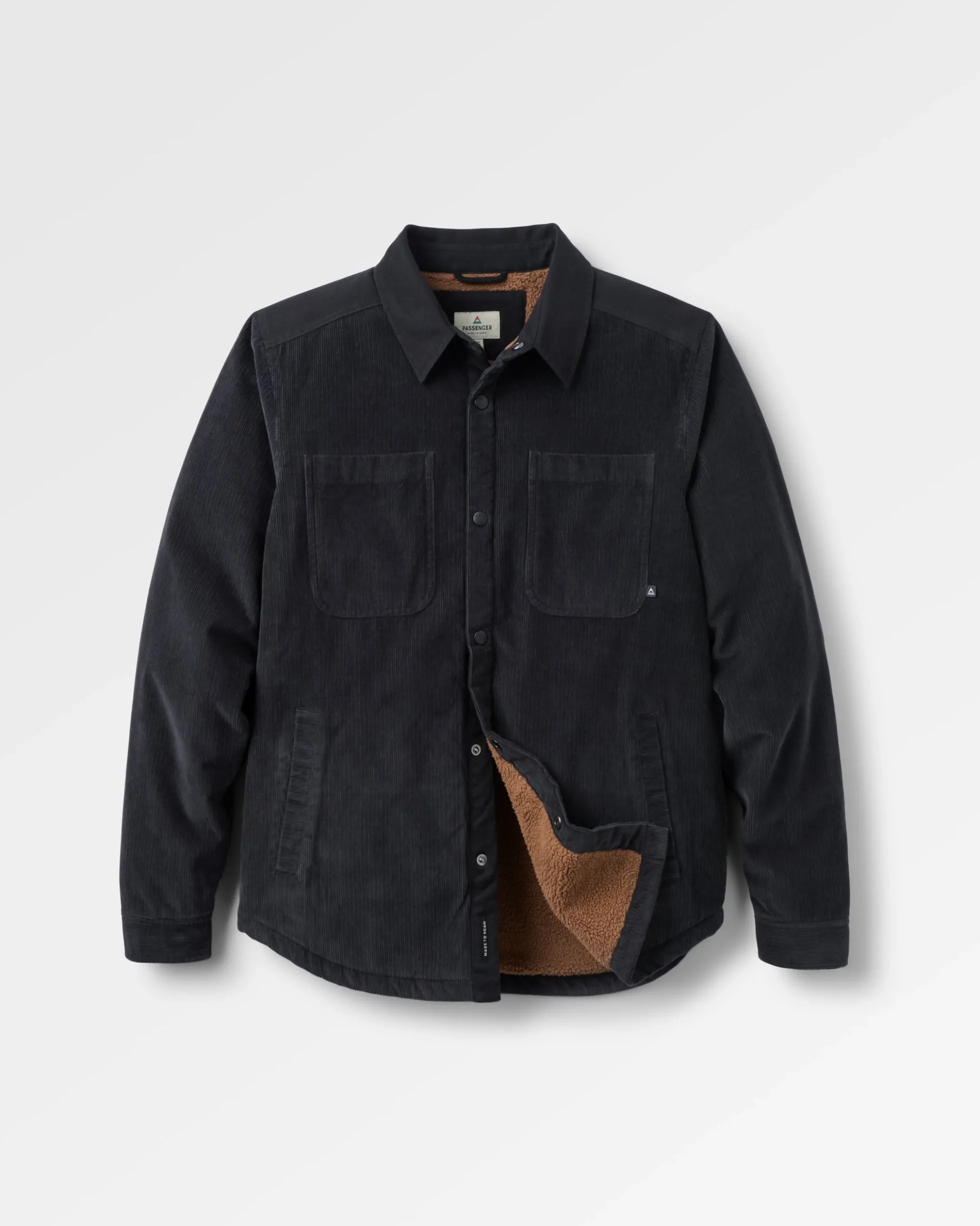 Herren Kodiak Sherpa Lined Cord Overshirt