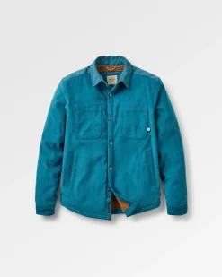 Herren Kodiak Sherpa Lined Cord Overshirt