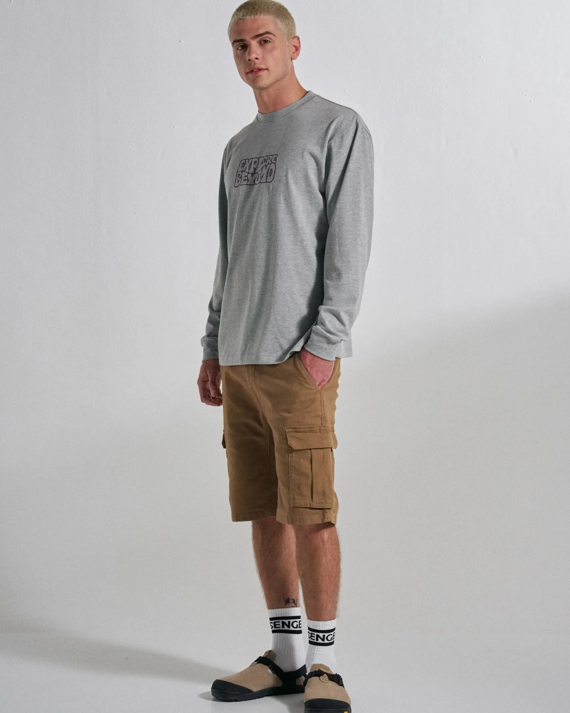 Herren Lakeside Cargo Baumwoll-Shorts