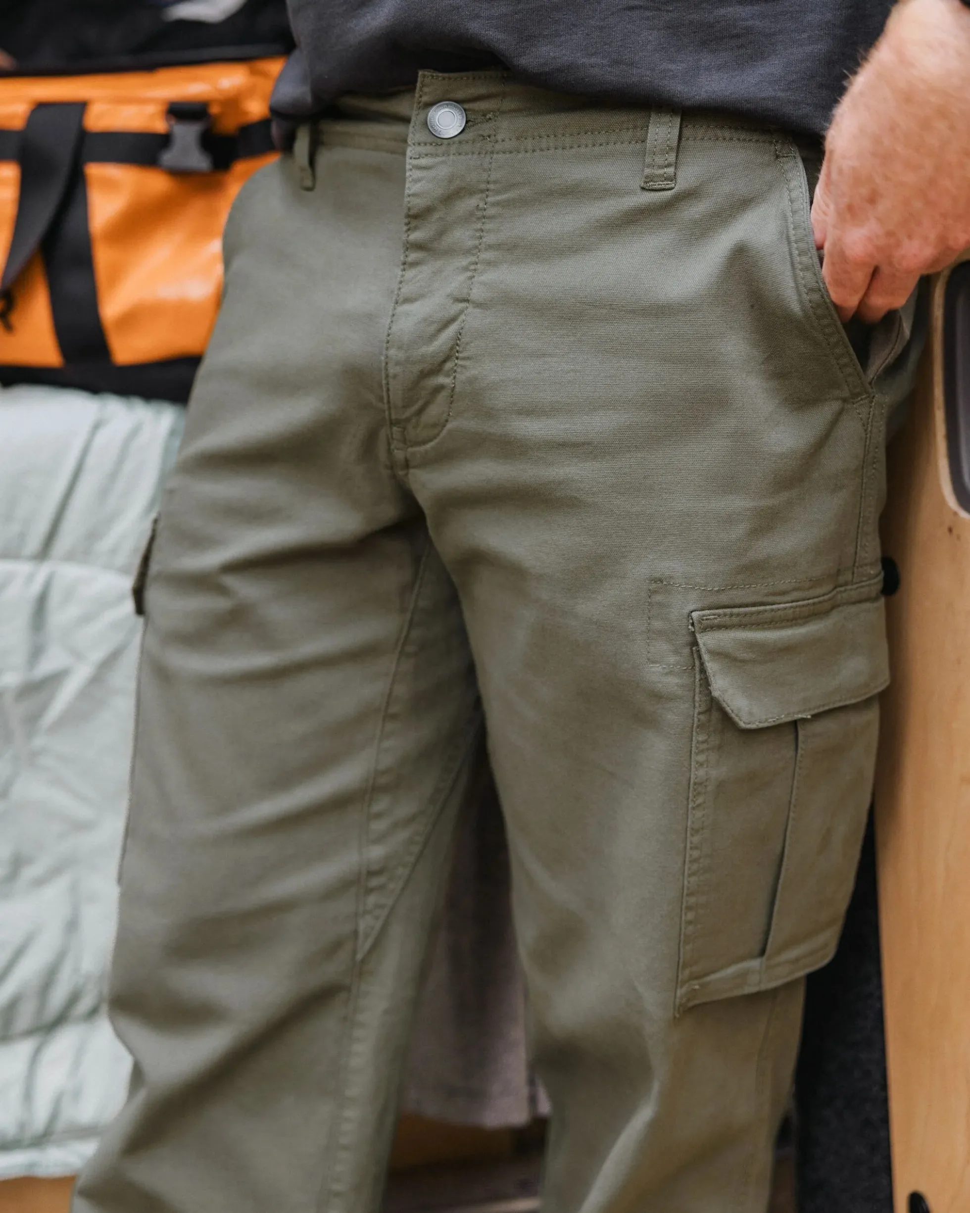 Herren Lakeside Cargo Baumwollhose