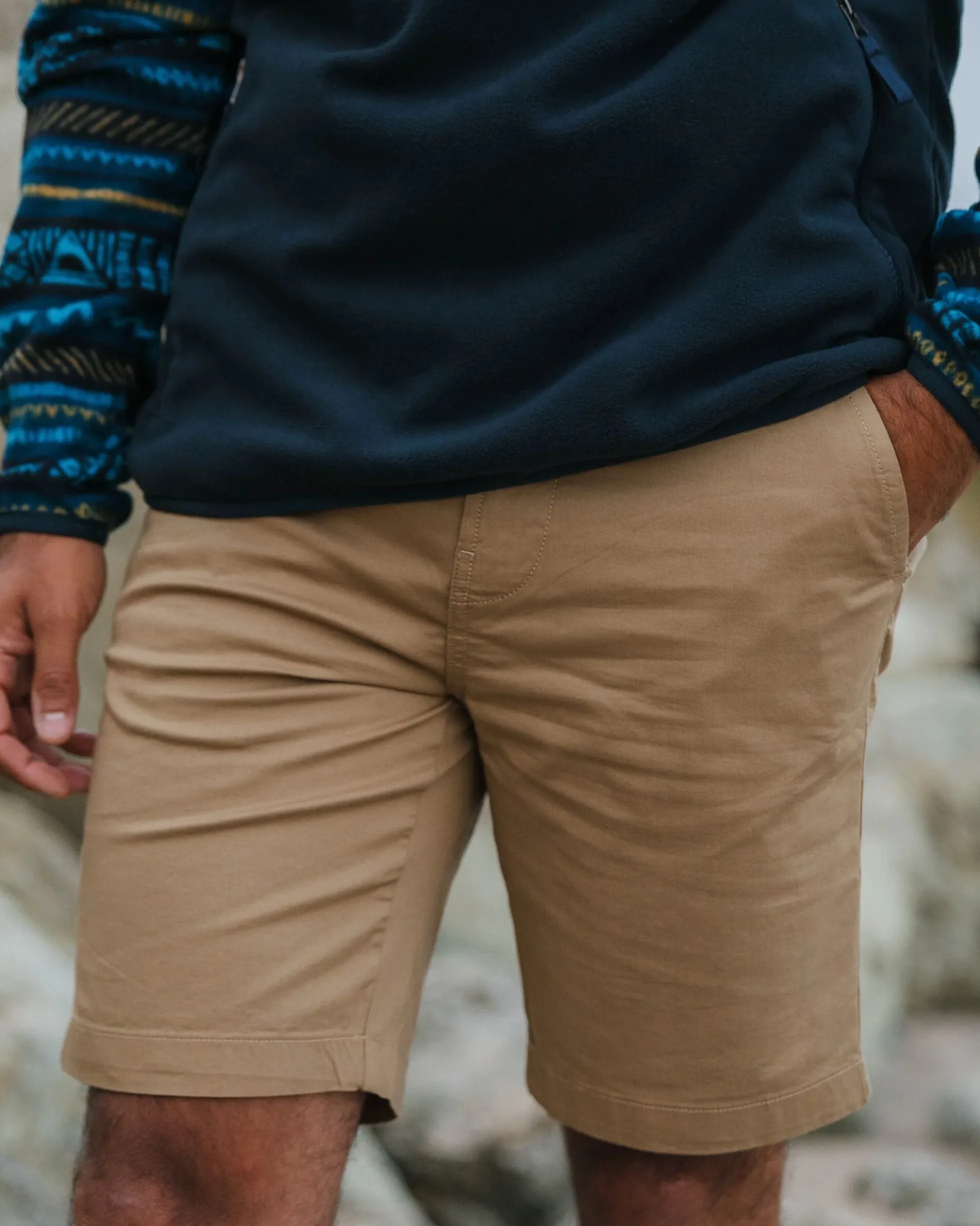 Herren 365 Leichte Bio-Baumwollshorts
