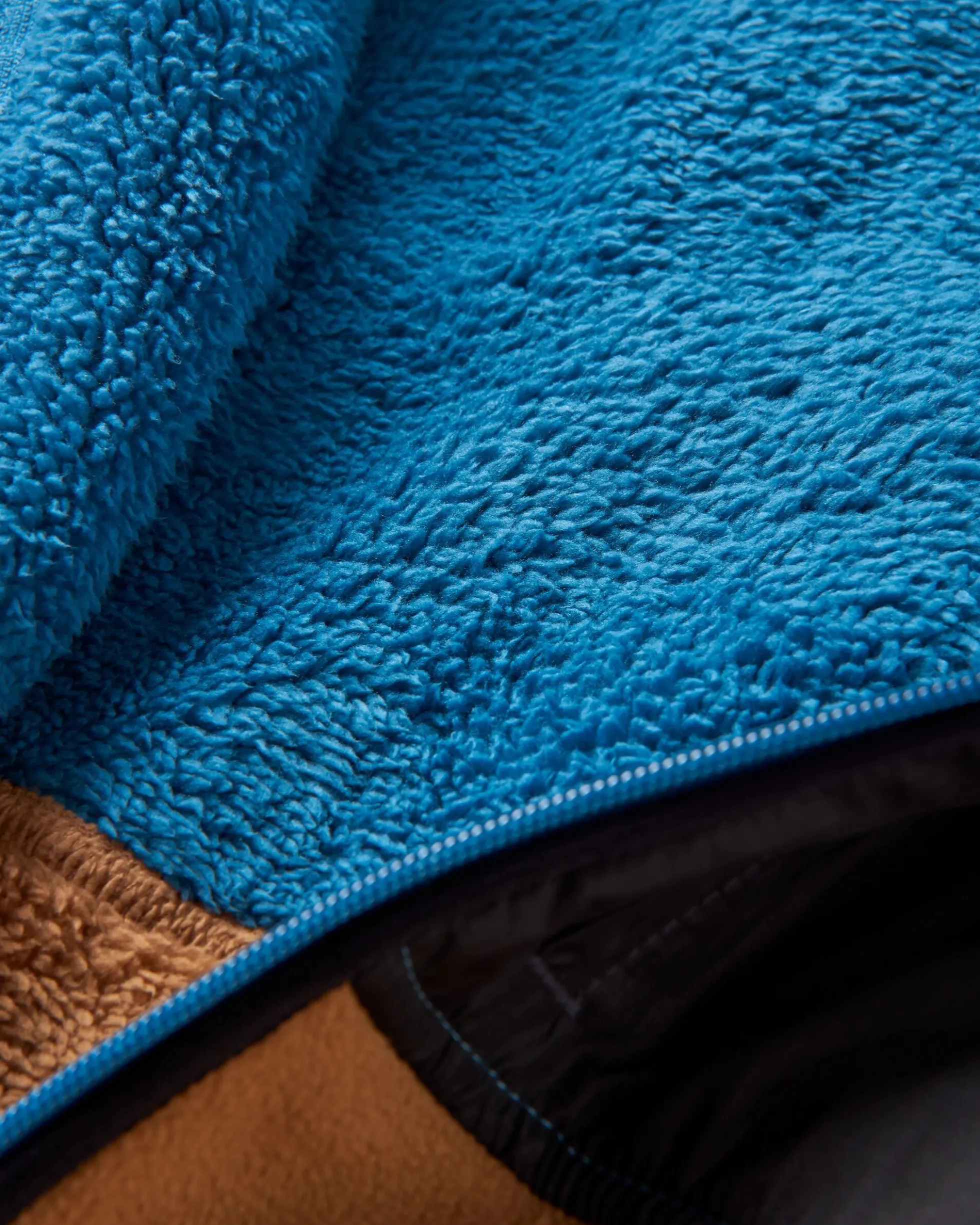 Herren Loch Polarfleece mit Kapuze