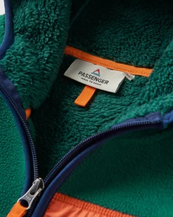 Herren Loch Polarfleece mit Kapuze