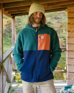 Herren Loch Polarfleece mit Kapuze