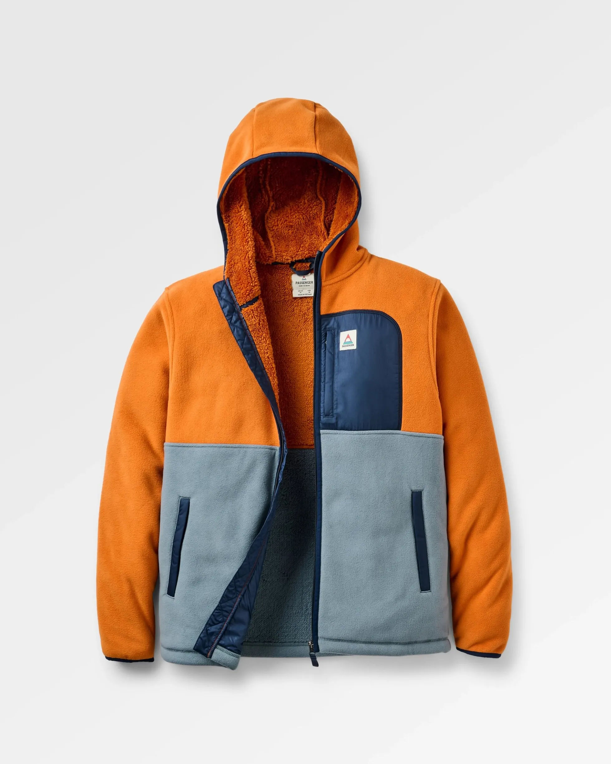 Herren Loch Polar Kapuzen-Fleece