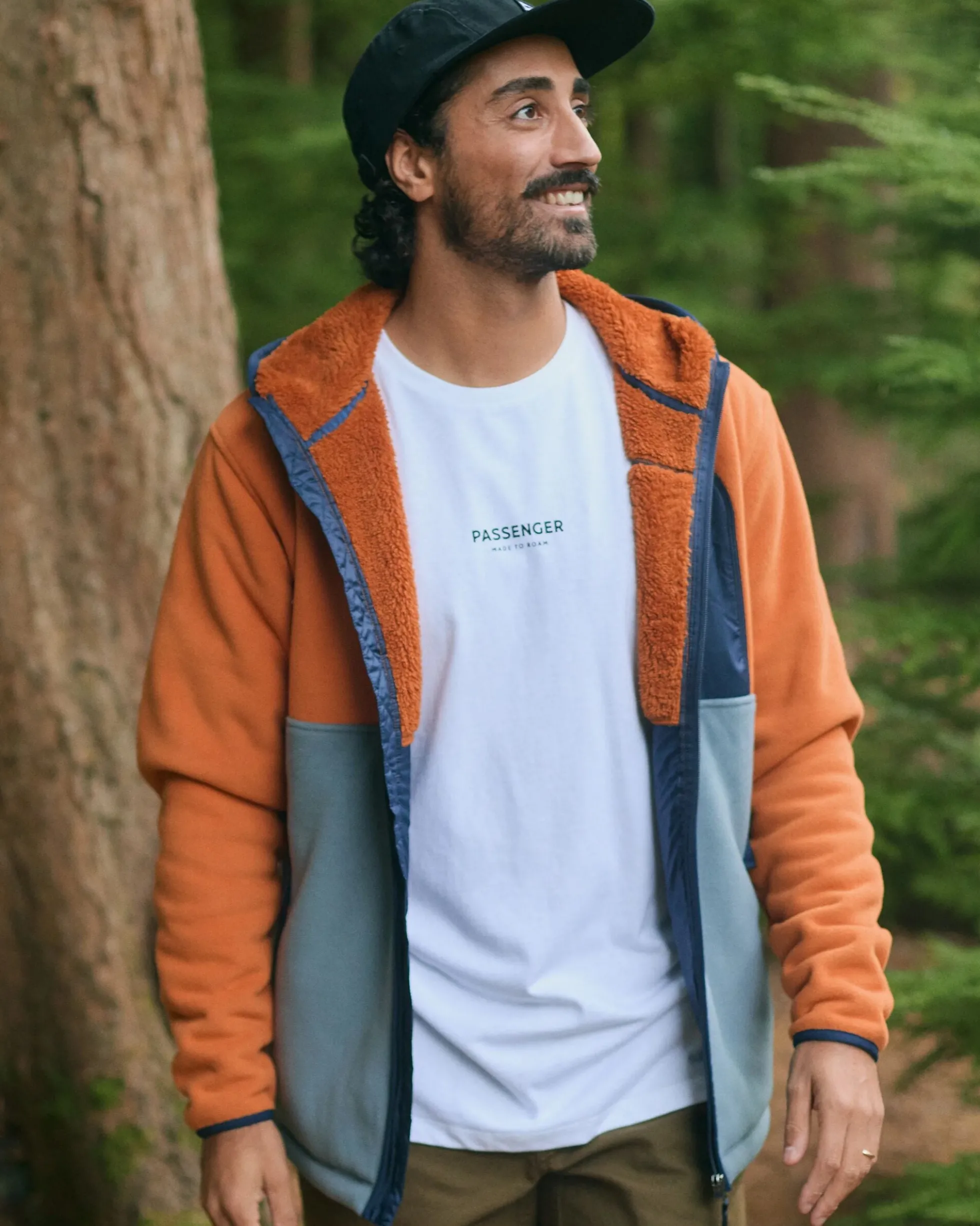 Herren Loch Polar Kapuzen-Fleece