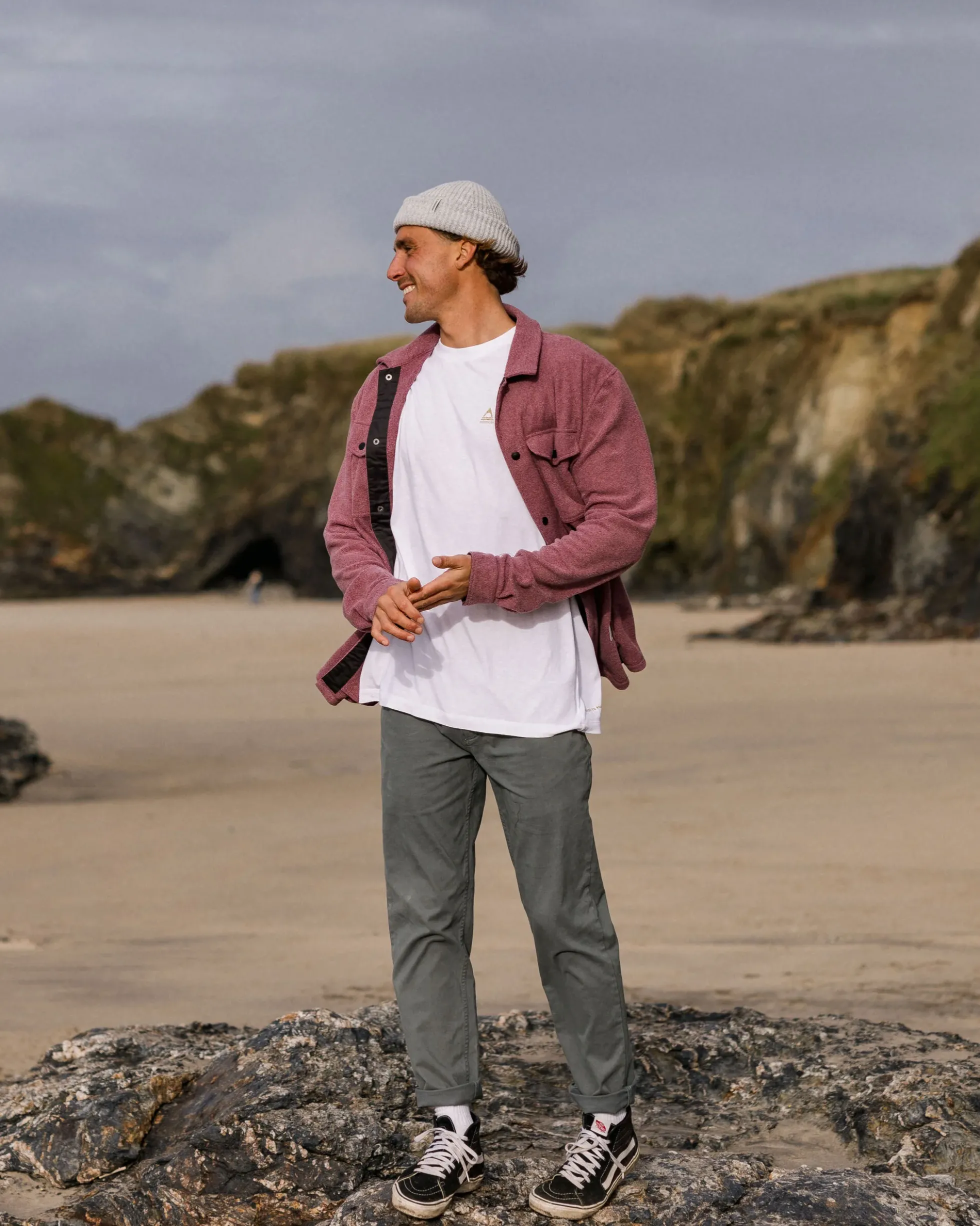 Herren Maple Polar-Fleece-Hemd