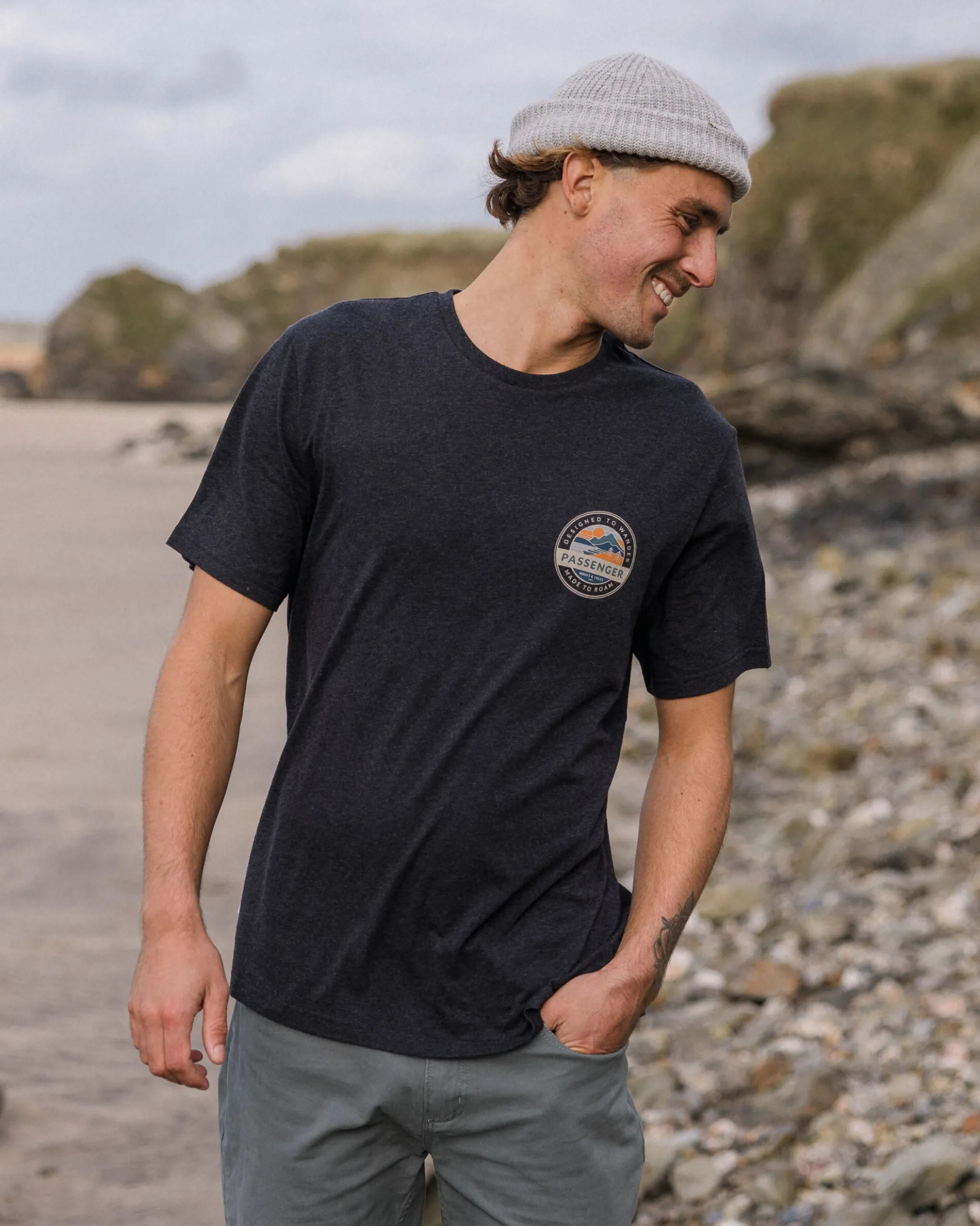 Herren Odyssey Bio-Baumwoll-T-Shirt
