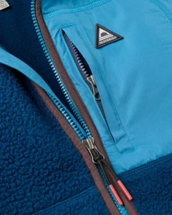 Herren Offgrid Full Zip Kapuzen Sherpa Fleece