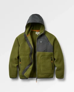 Herren Offgrid Full Zip Kapuzen Sherpa Fleece