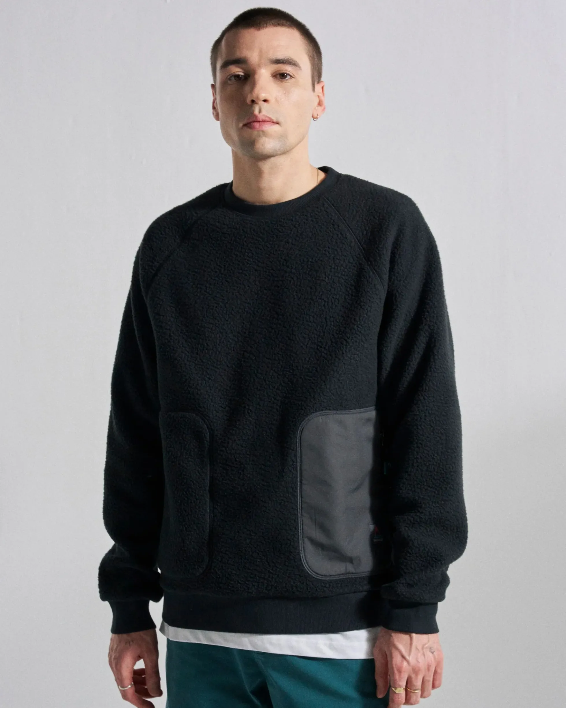 Herren Offgrid Sherpa Crew Fleece