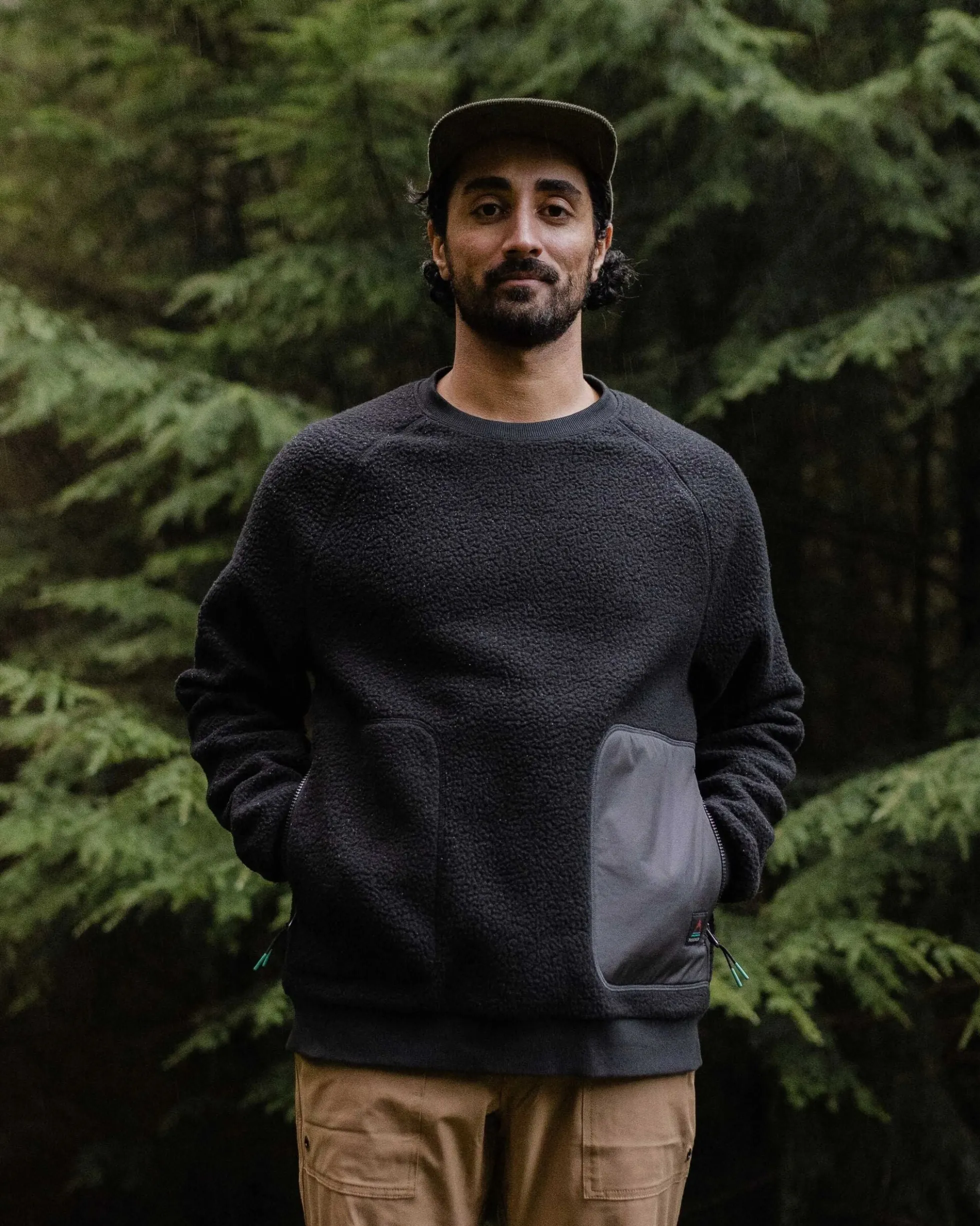Herren Offgrid Sherpa Crew Fleece