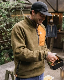 Herren Offgrid 1/2 Zip Sherpa Fleece