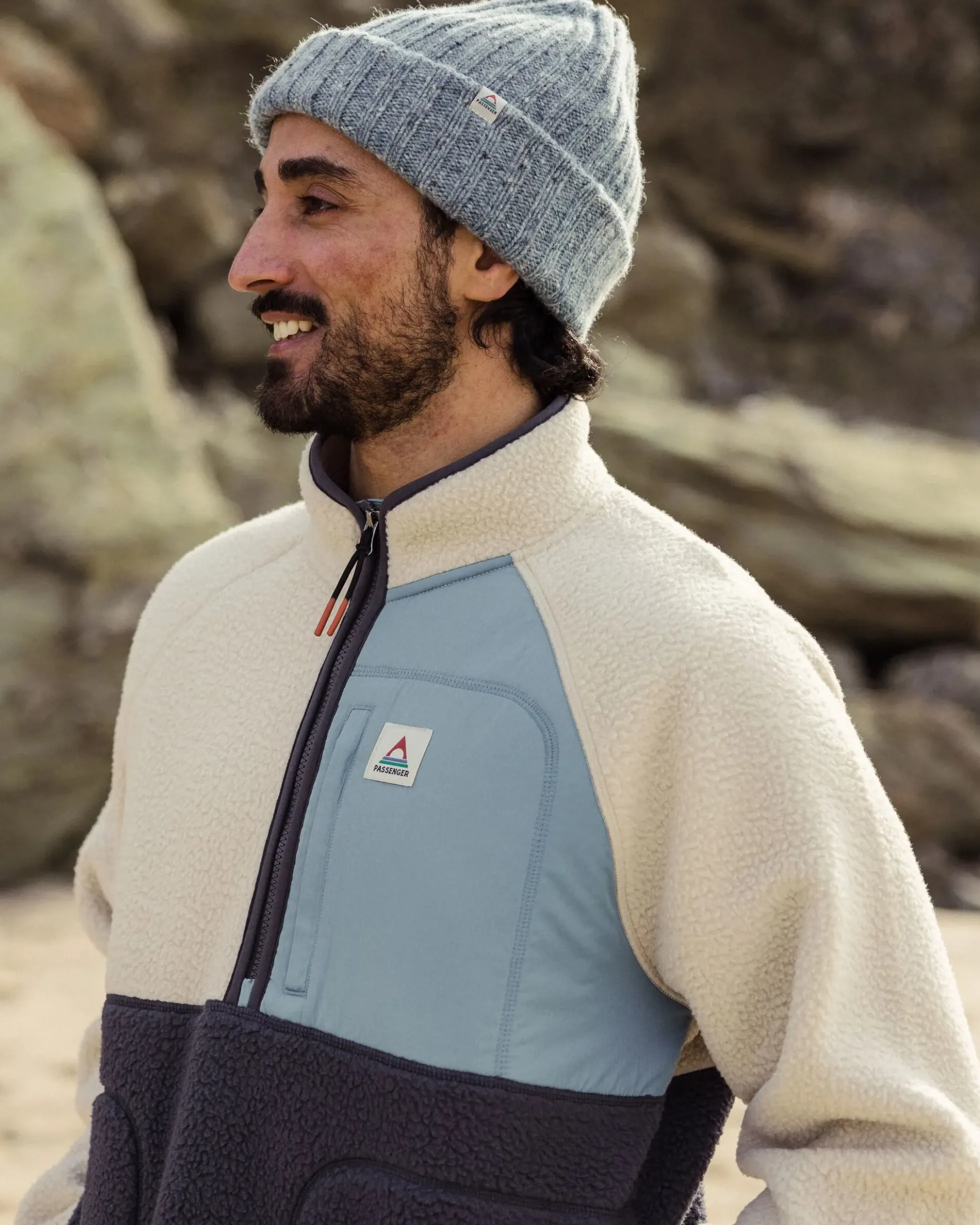 Herren Offgrid 1/2 Zip Sherpa Fleece