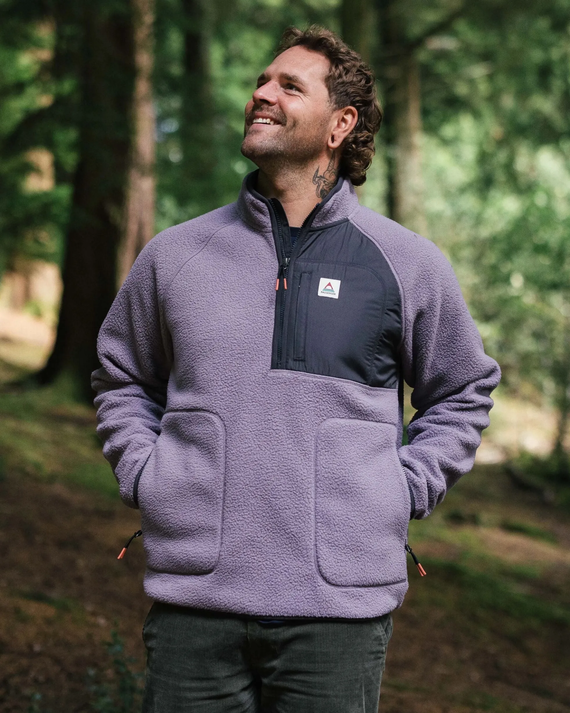 Herren Offgrid 1/2 Zip Sherpa-Fleece