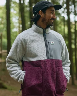Herren Offgrid 1/2 Zip Sherpa Fleece