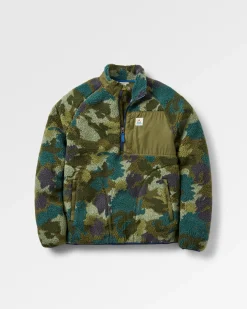 Herren Offroad Sherpa-Fleece mit halbem Reißverschluss