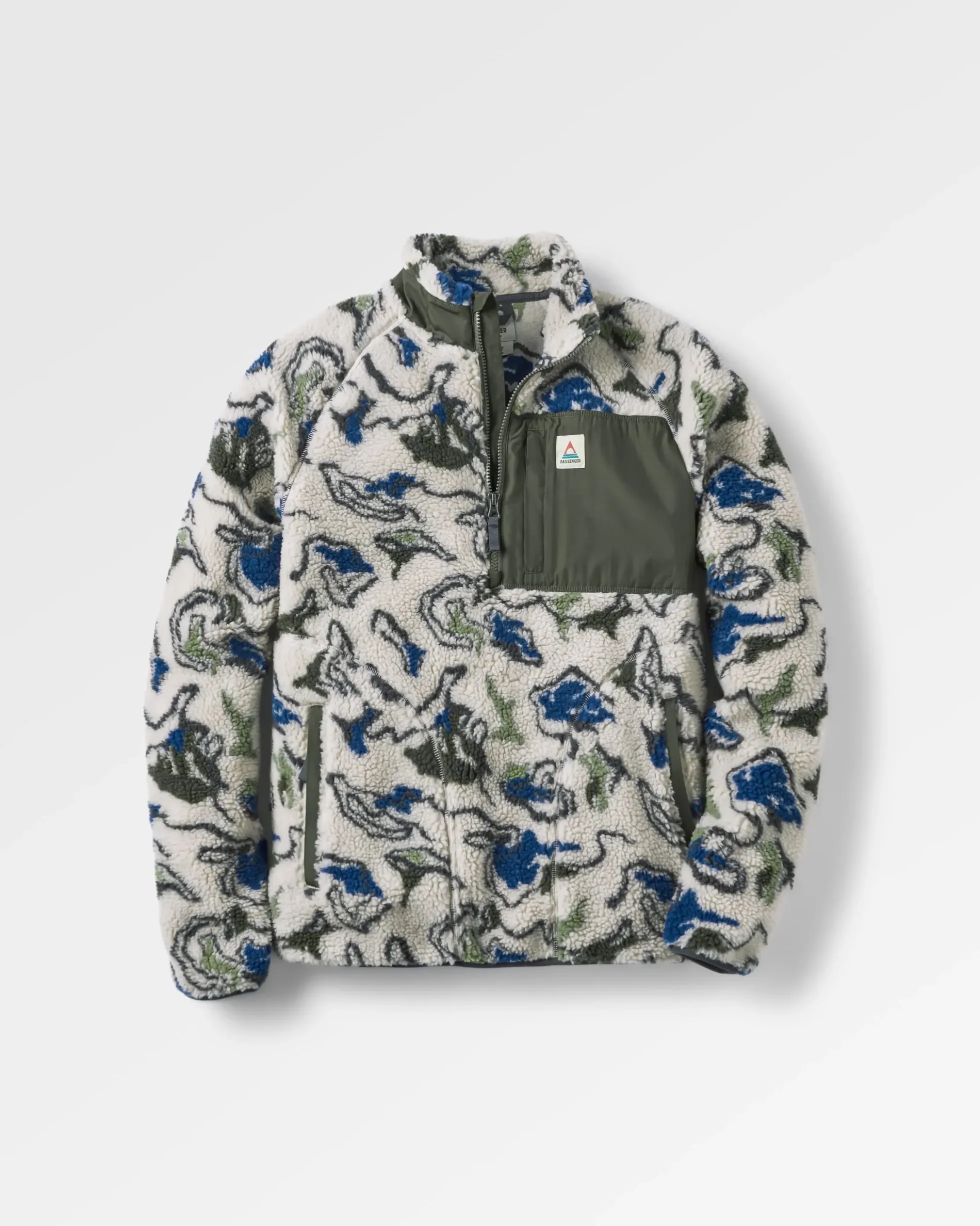 Herren Offroad Sherpa Fleece mit 1/2 Zip