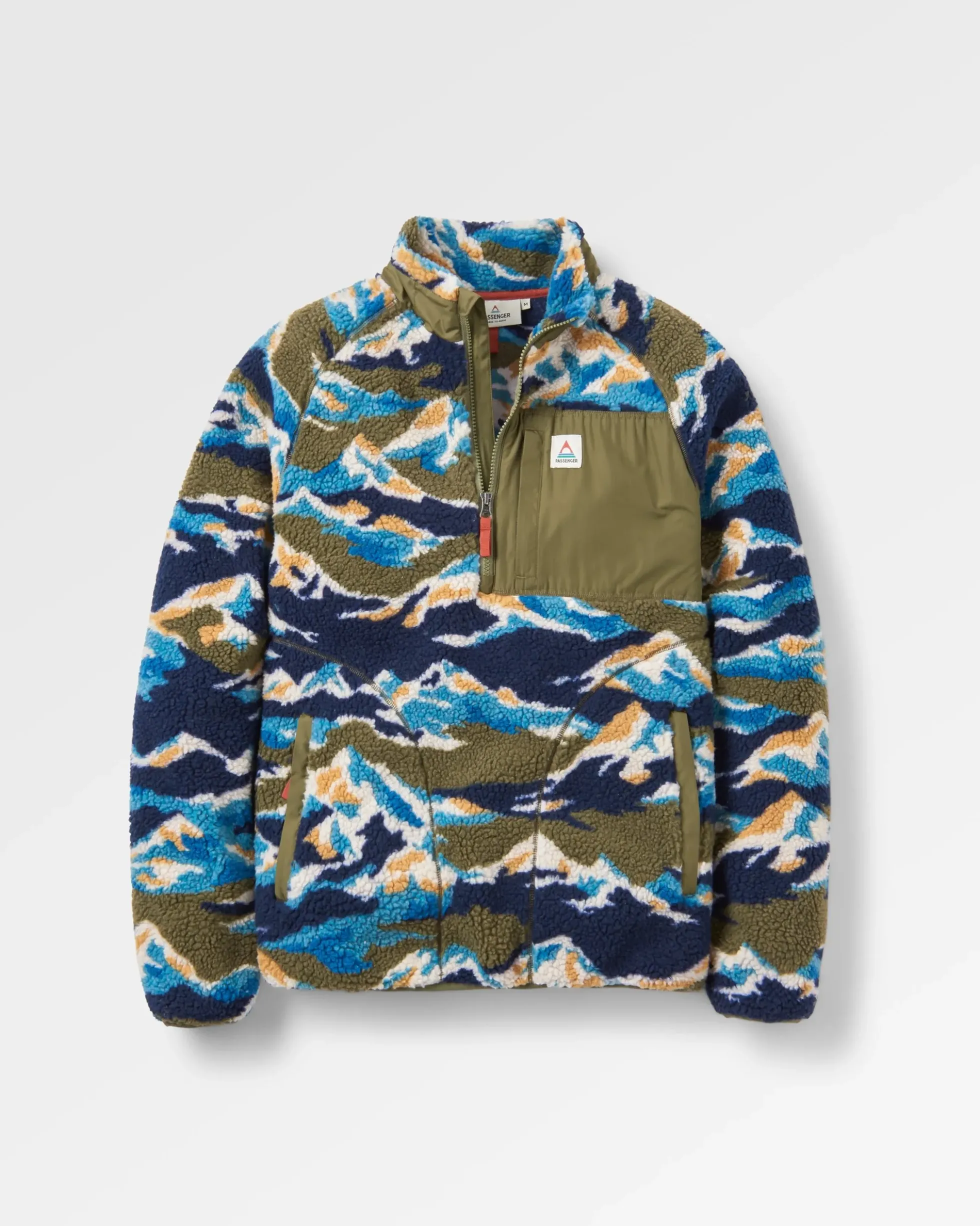 Herren Offroad Sherpa 1/2 Zip Fleece