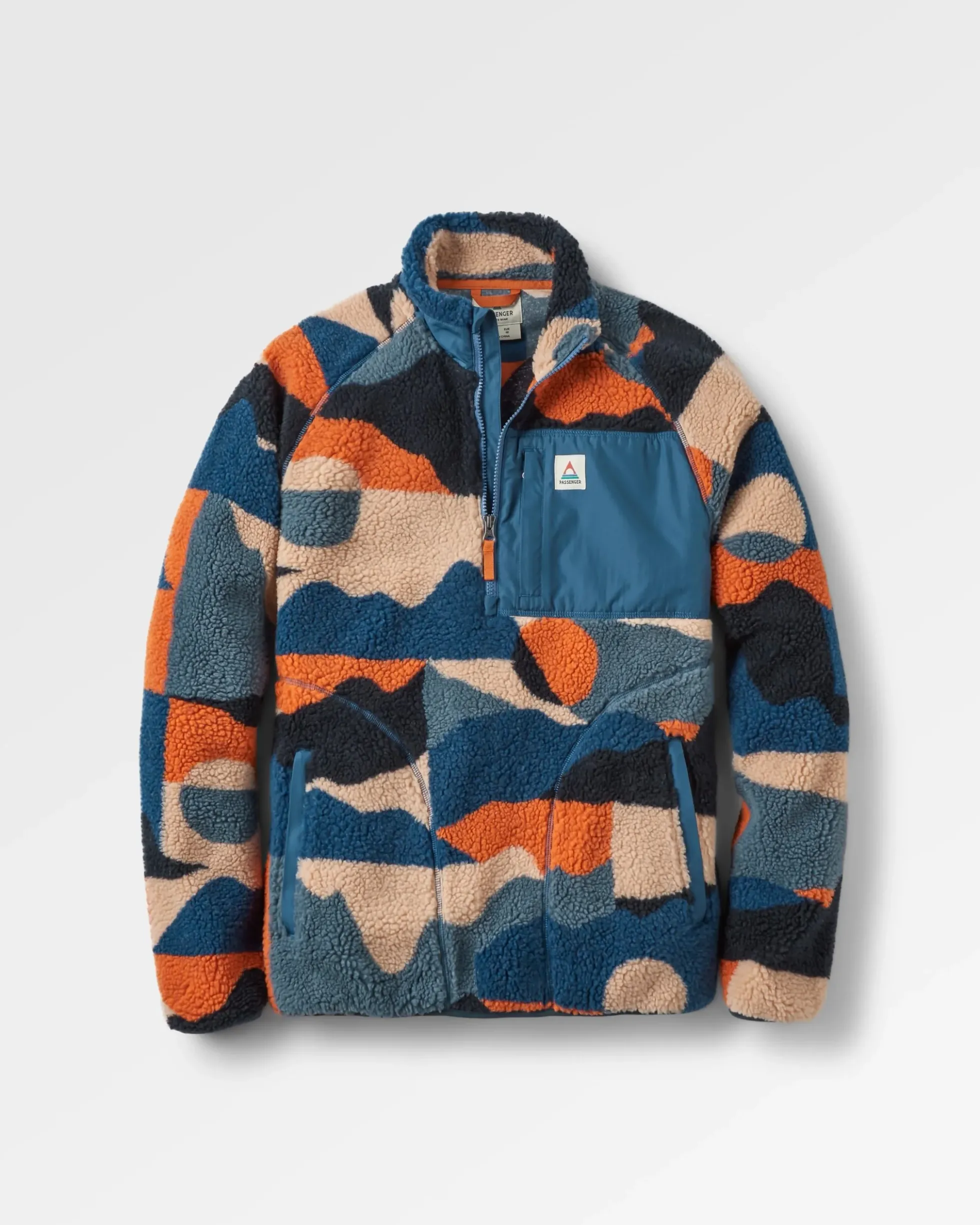 Herren Offroad Sherpa 1/2 Zip Fleece