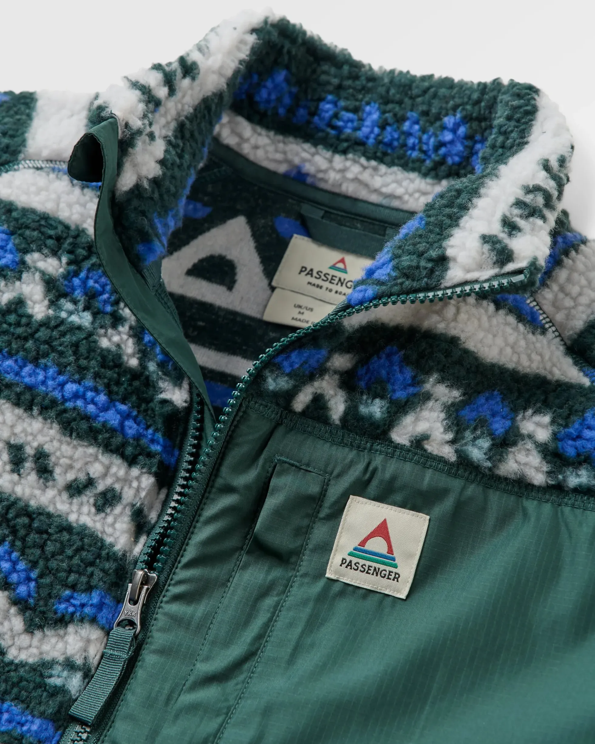 Herren Offroad Sherpa 1/2 Zip Fleece