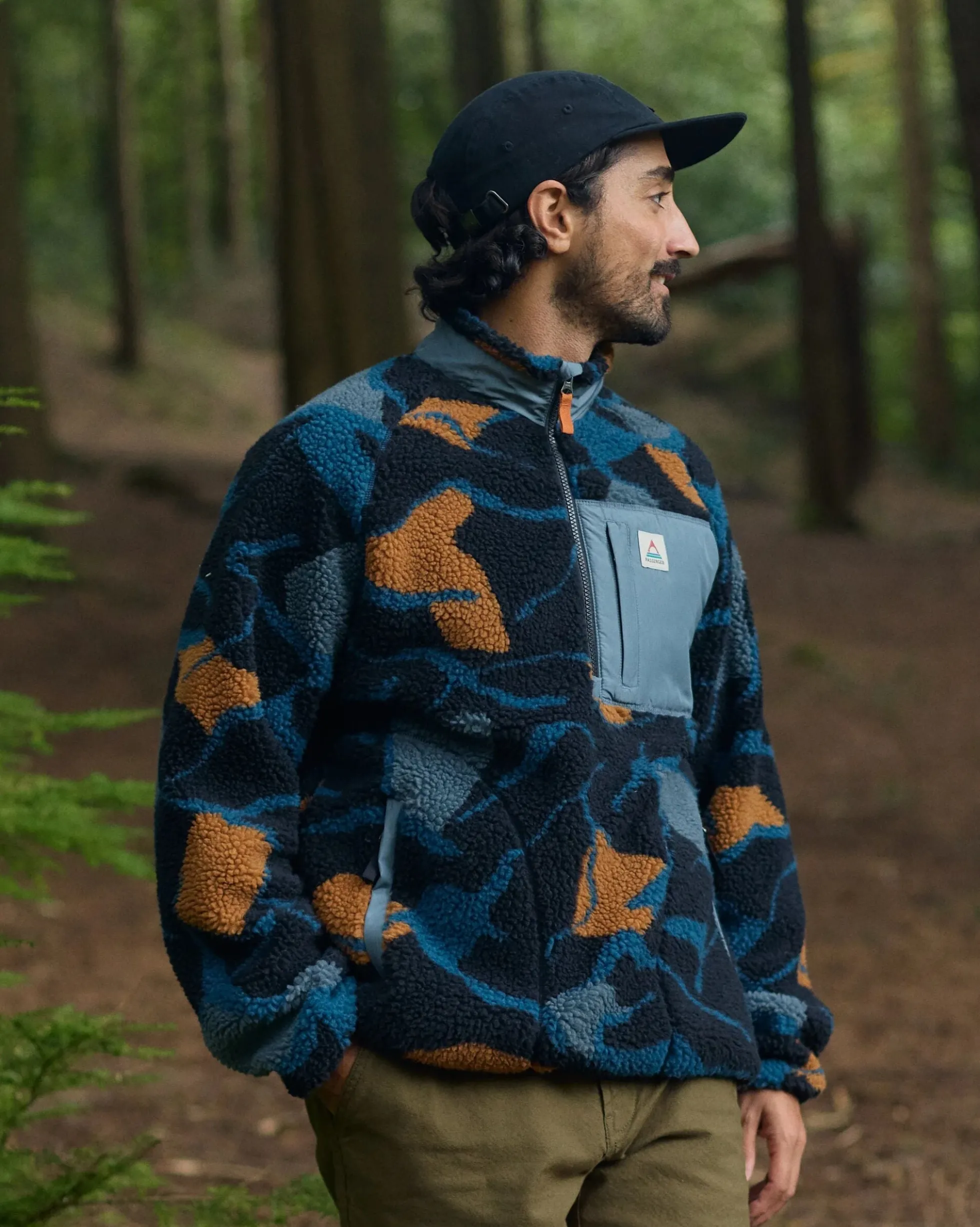 Herren Offroad Sherpa 1/2 Zip Fleece