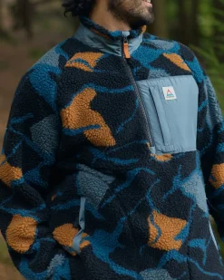 Herren Offroad Sherpa 1/2 Zip Fleece