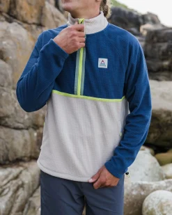 Herren Overlook Polar-Fleece im Gitterdesign