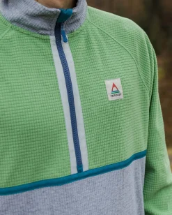 Herren Overlook Polar-Fleece im Gitterdesign