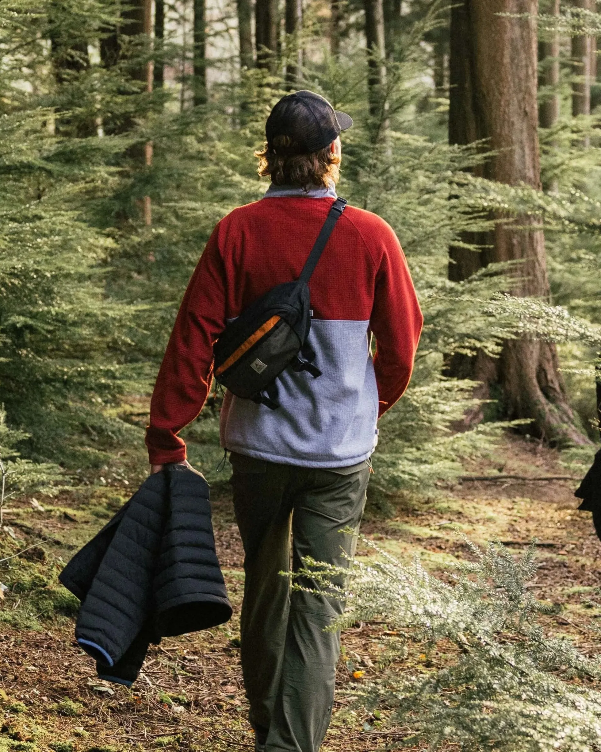 Herren Overlook Polar-Fleece im Gitterdesign