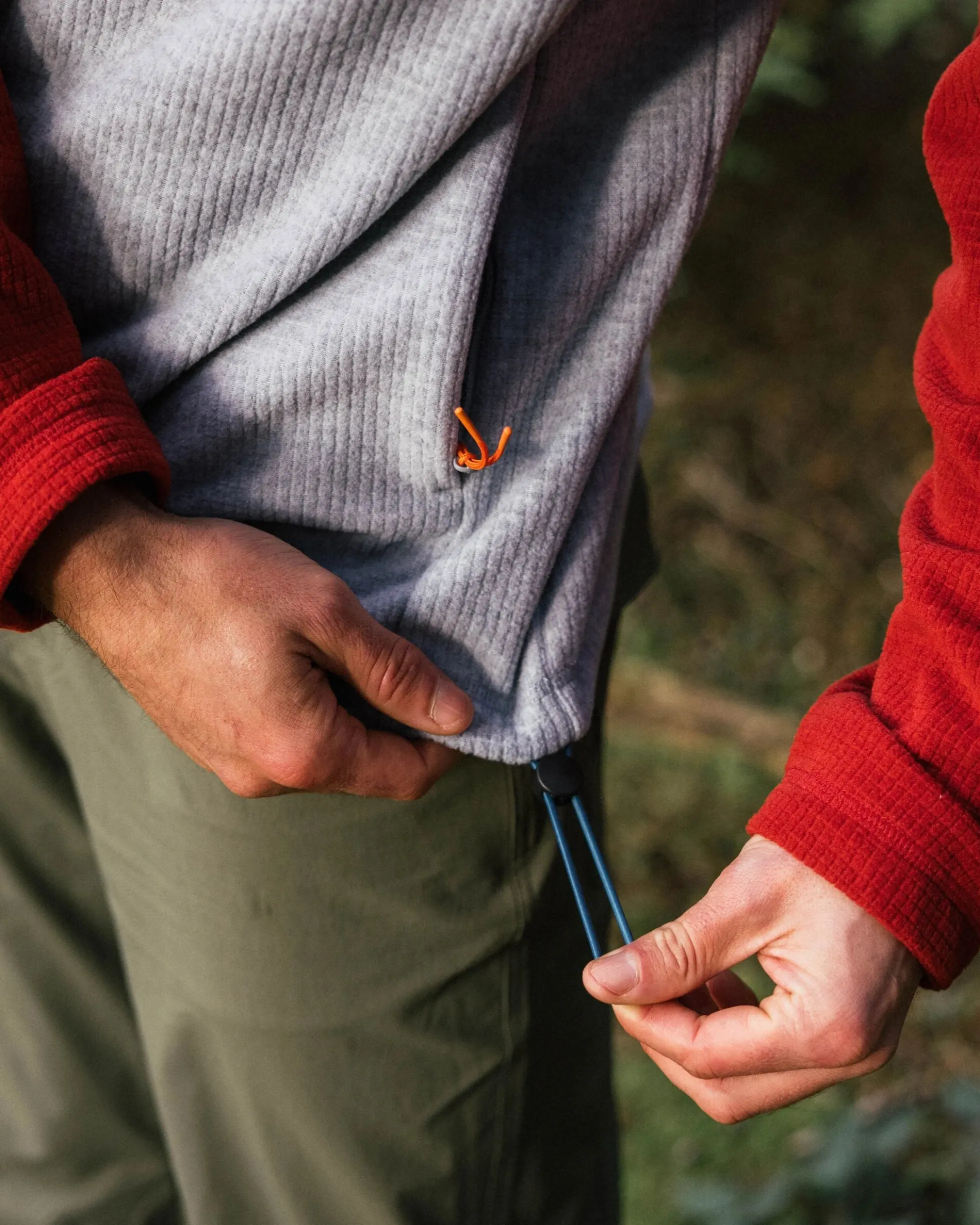 Herren Overlook Polar-Fleece im Gitterdesign