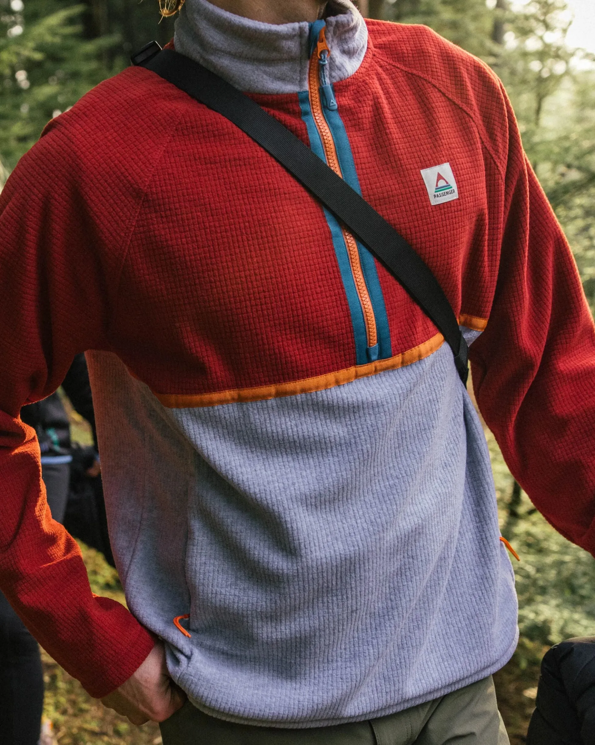 Herren Overlook Polar-Fleece im Gitterdesign