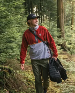 Herren Overlook Polar-Fleece im Gitterdesign