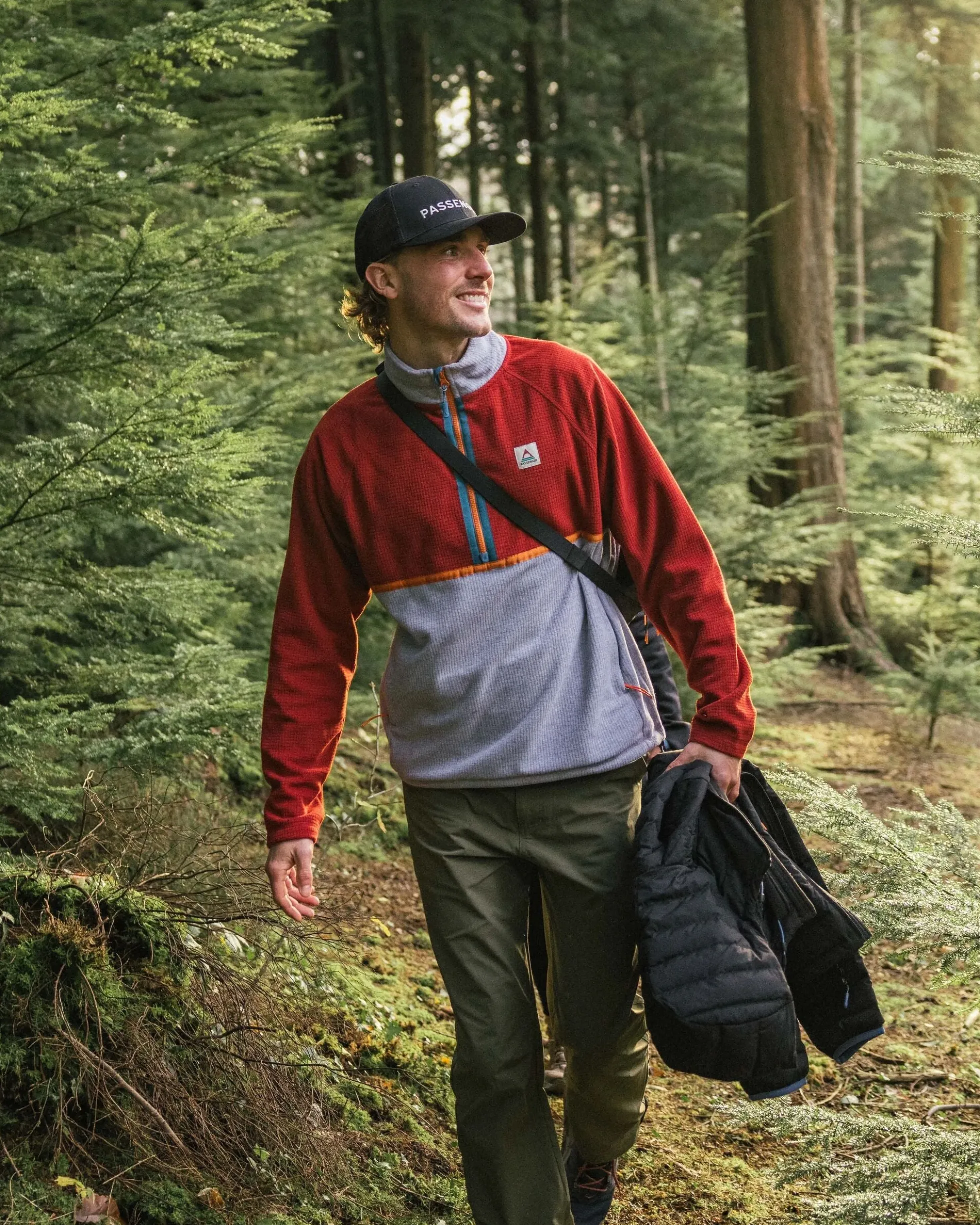 Herren Overlook Polar-Fleece im Gitterdesign