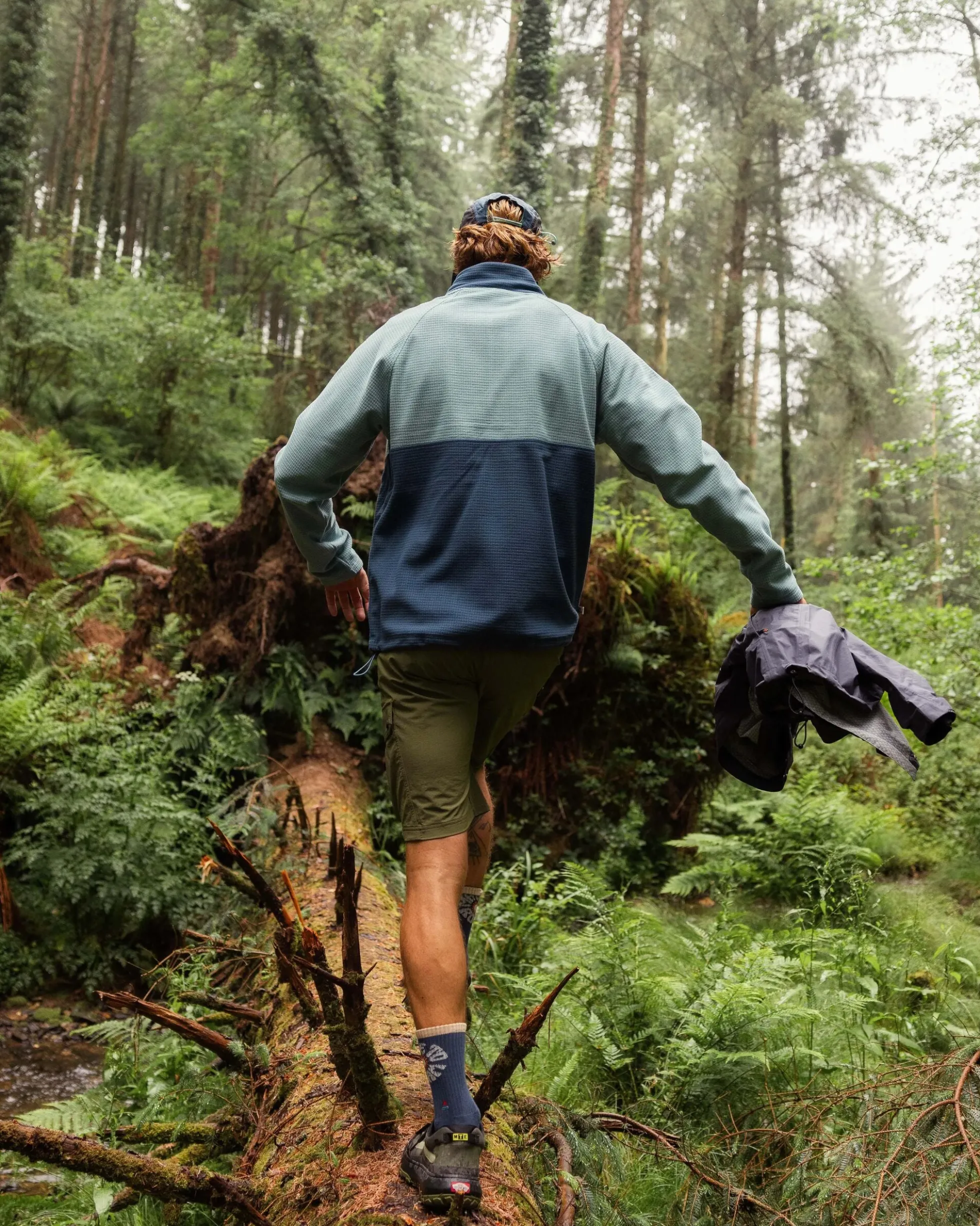 Herren Overlook Polar-Fleece im Gitterdesign