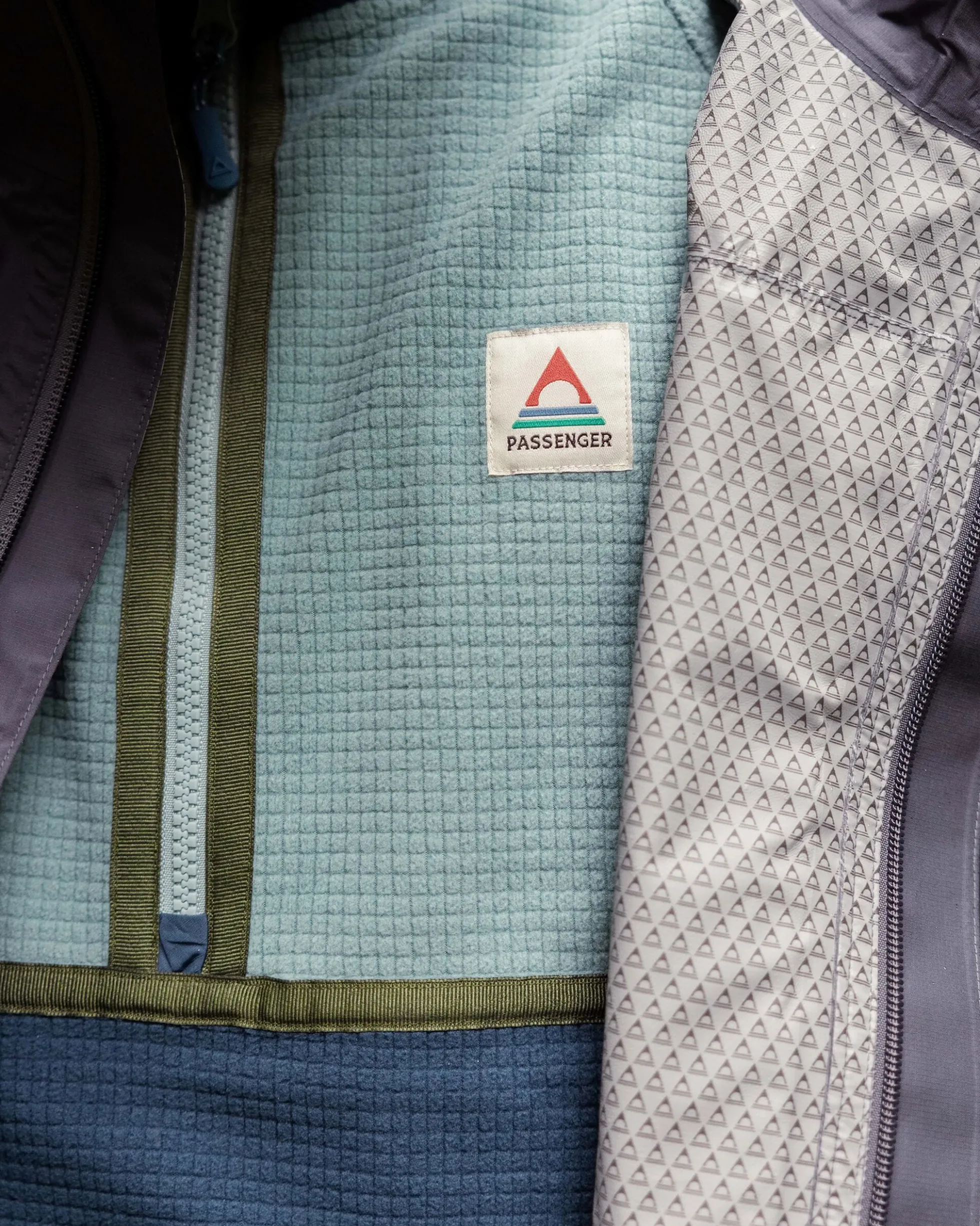 Herren Overlook Polar-Fleece im Gitterdesign