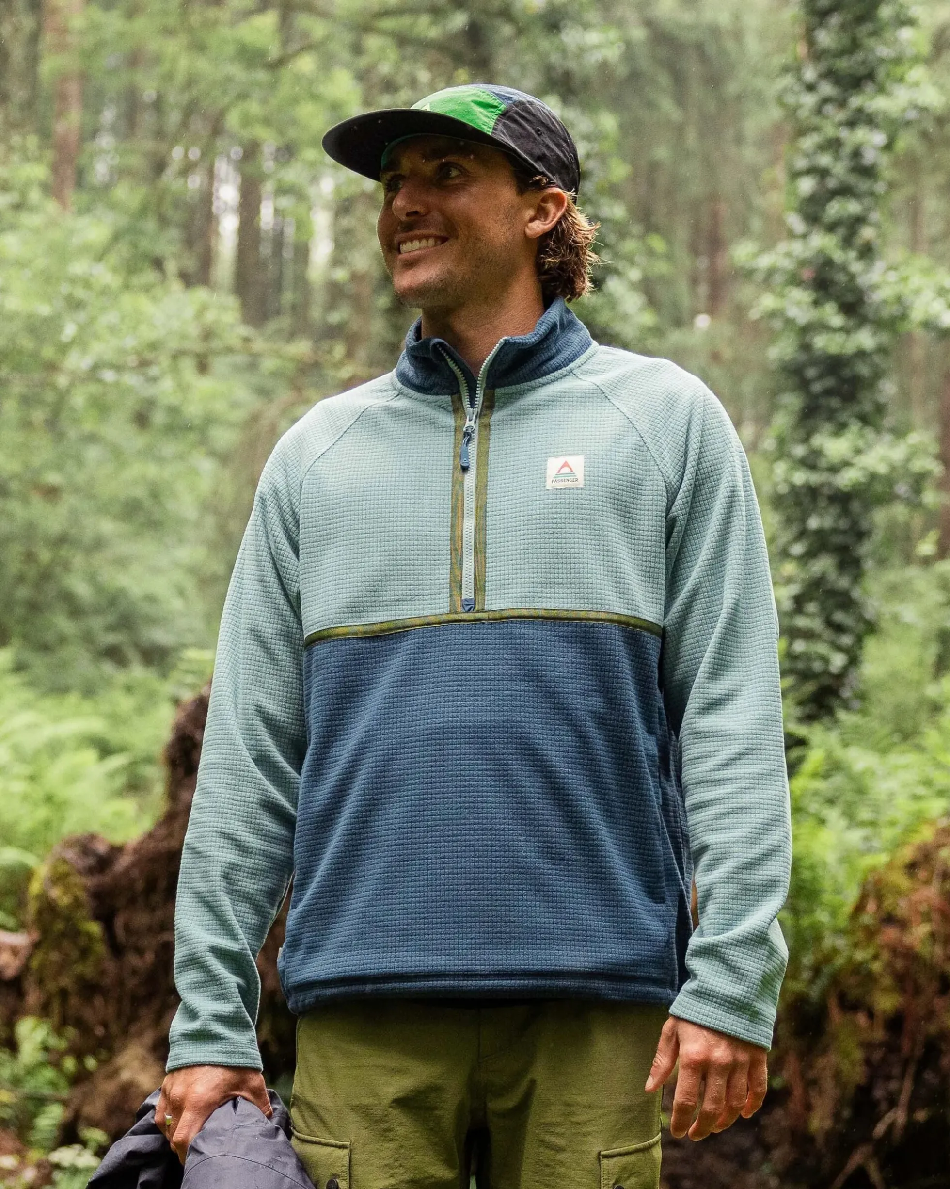 Herren Overlook Polar-Fleece im Gitterdesign