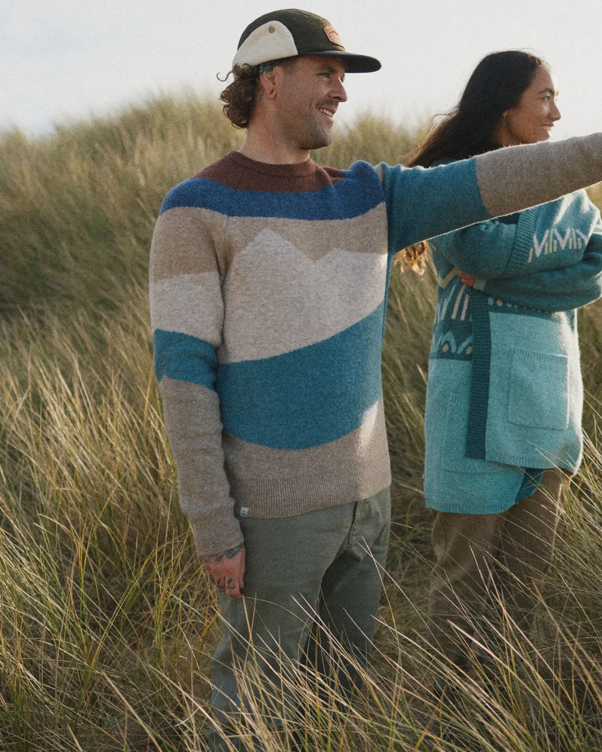 Herren Panorama Strickpullover