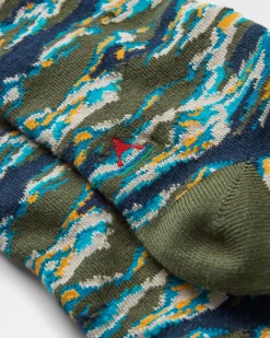 Herren Peak Bio Crew Socken aus mittelschwerem Stoff