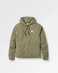 Herren Point Grid Fleece Hoodie