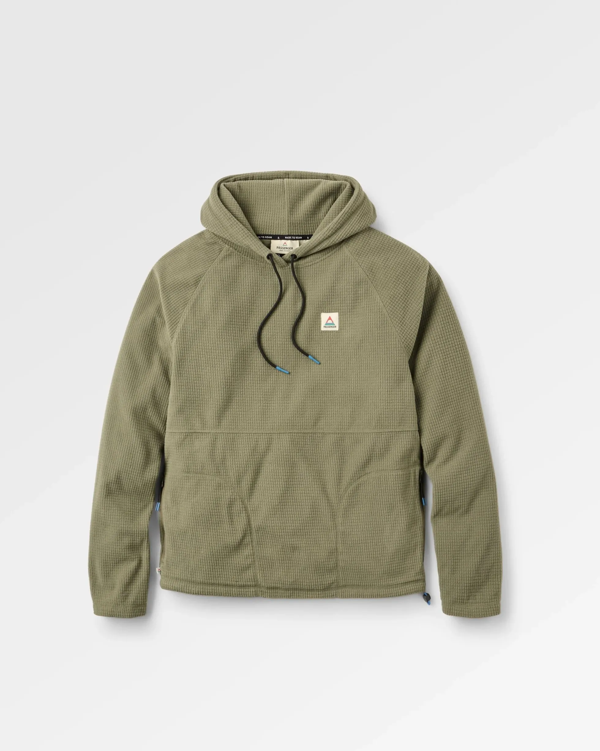 Herren Point Grid Fleece Hoodie