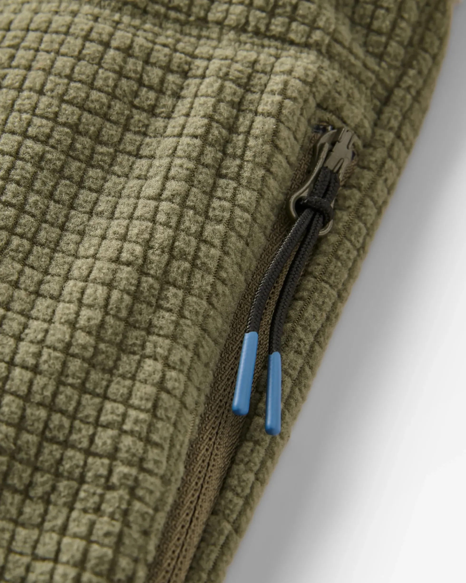 Herren Point Grid Fleece Hoodie