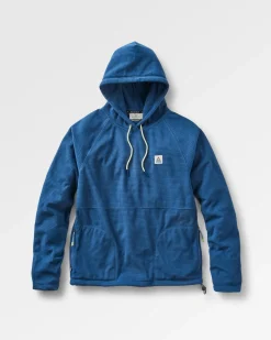 Herren Point Grid Polar Fleece Hoodie