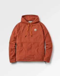 Herren Point Grid Polar Fleece Kapuzenpullover