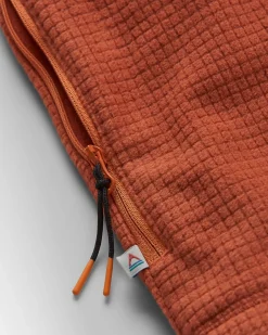 Herren Point Grid Polar Fleece Kapuzenpullover