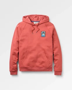 Herren Reflect Patch Hoodie – Redwood